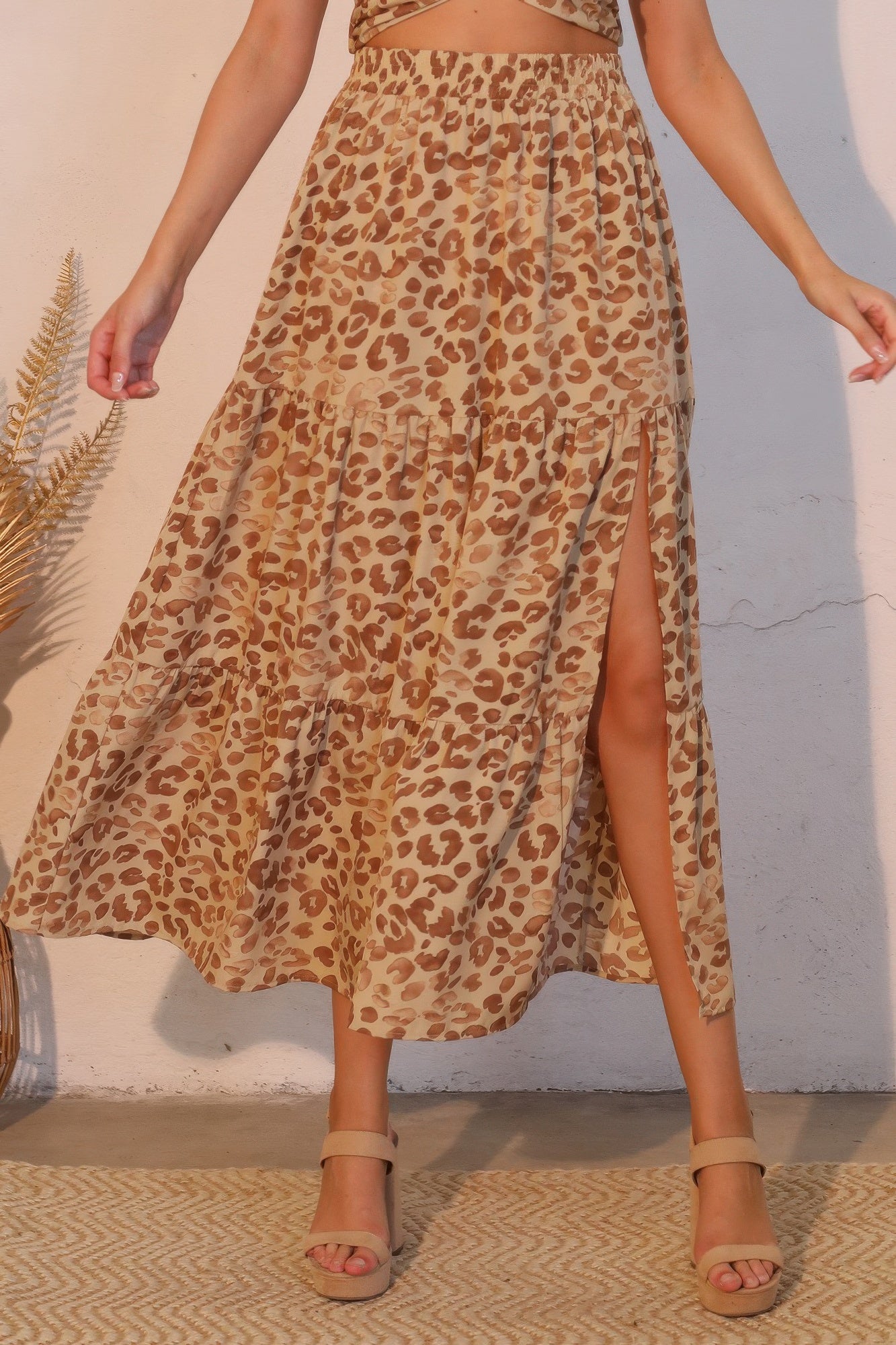 Wild Babe Tiered Maxi Skirt - Tigbul's Variety Fashion Shop