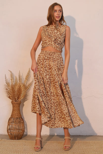 Wild Babe Tiered Maxi Skirt - Tigbul's Variety Fashion Shop