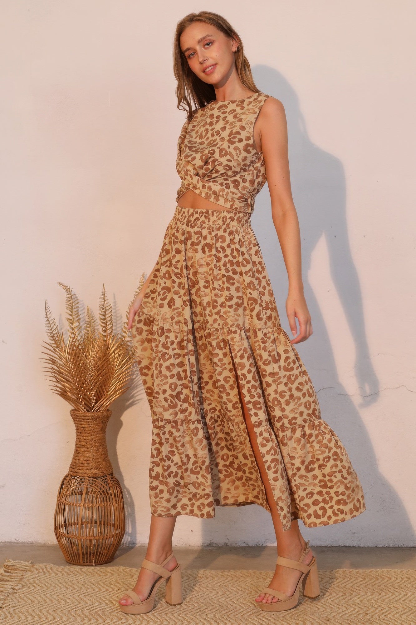 Wild Babe Tiered Maxi Skirt - Tigbul's Variety Fashion Shop