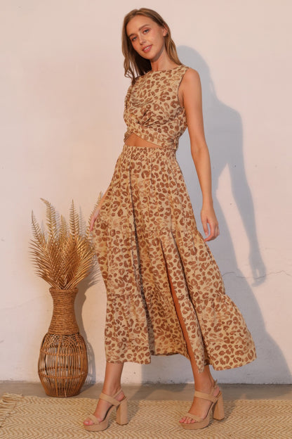 Wild Babe Tiered Maxi Skirt - Tigbul's Variety Fashion Shop