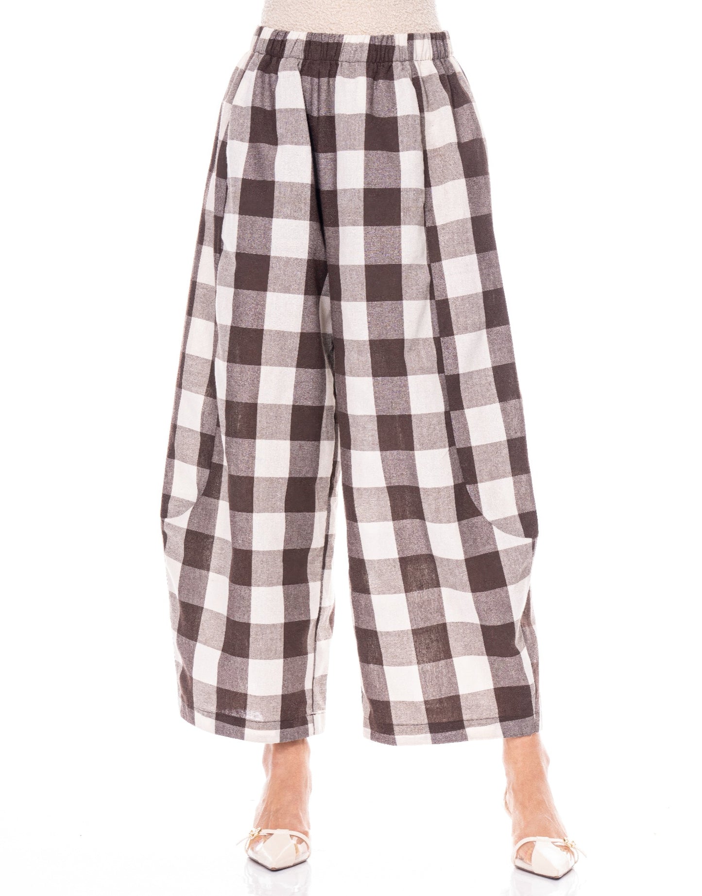 Checkered Pants - Tigbul's Variety Fashion Shop