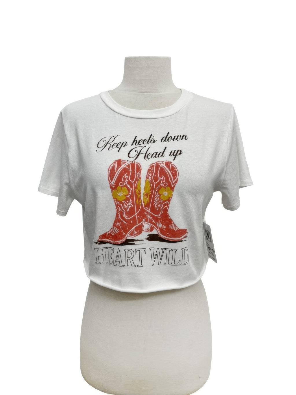 Wild Heart Cowgirl Graphic Tee - Tigbul's Variety Fashion Shop