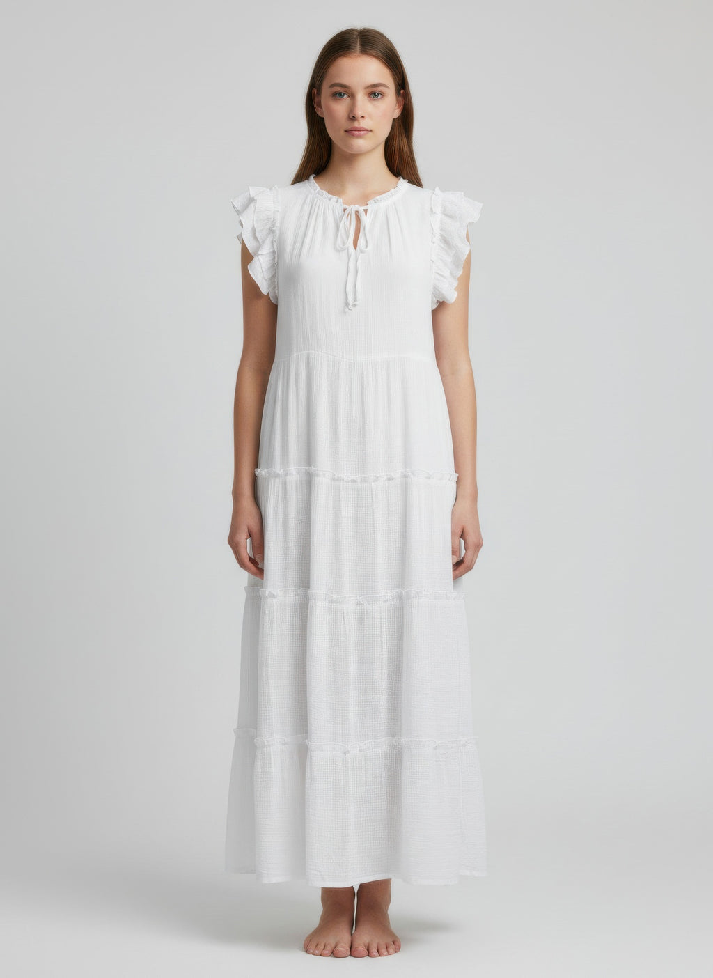 Mlle Gabrielle Solid Cap Sleeve Dress - Tigbul's Variety Fashion Shop