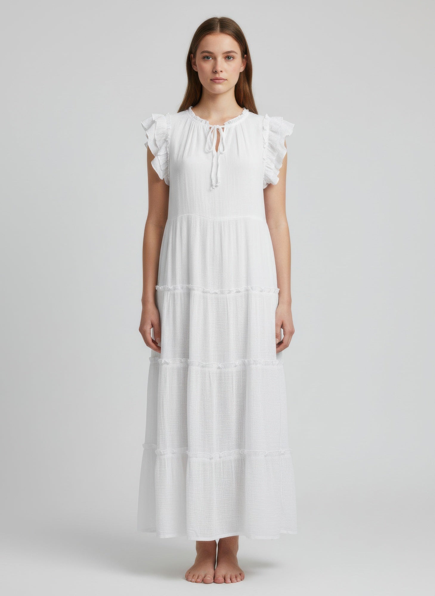 Mlle Gabrielle Solid Cap Sleeve Dress - Tigbul's Variety Fashion Shop
