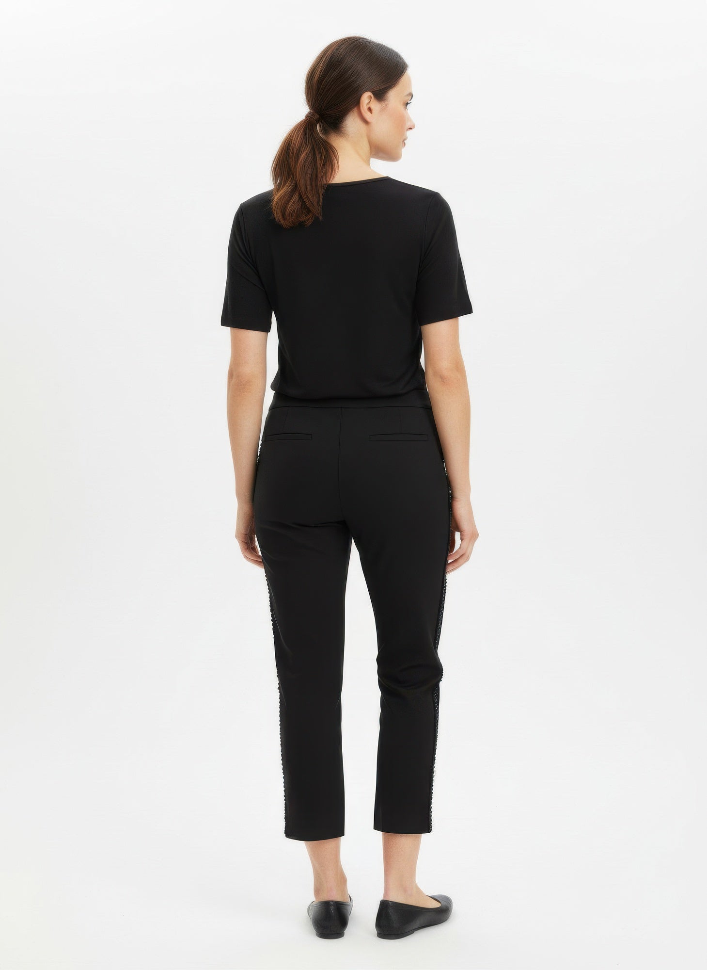Zac & Rachel Solid Ankle Pants - Tigbul's Variety Fashion Shop
