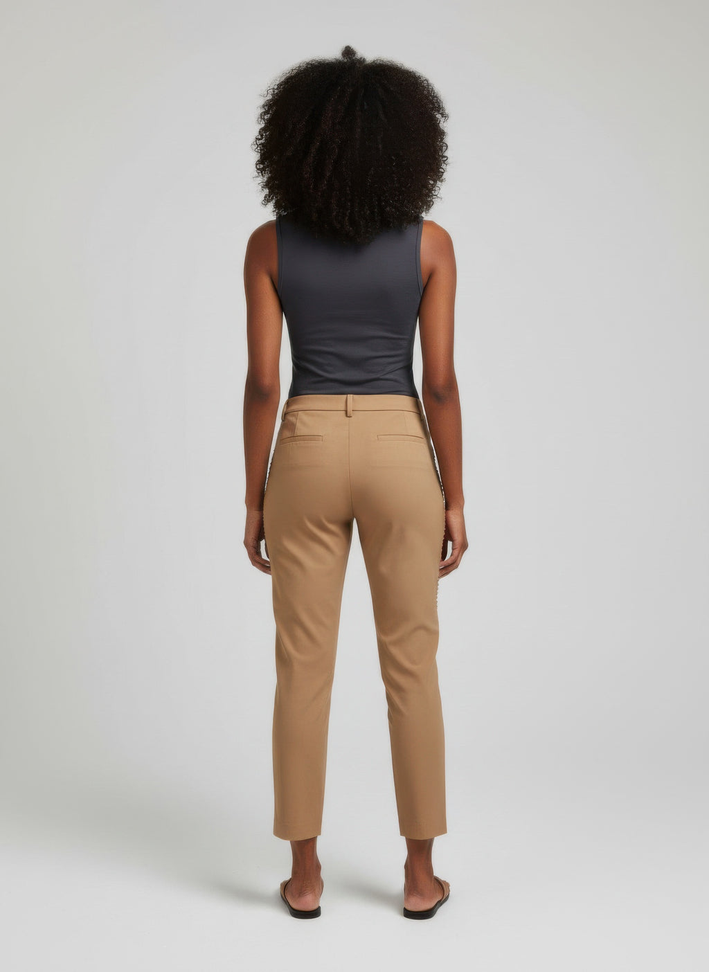 Zac & Rachel Solid Ankle Pants - Tigbul's Variety Fashion Shop