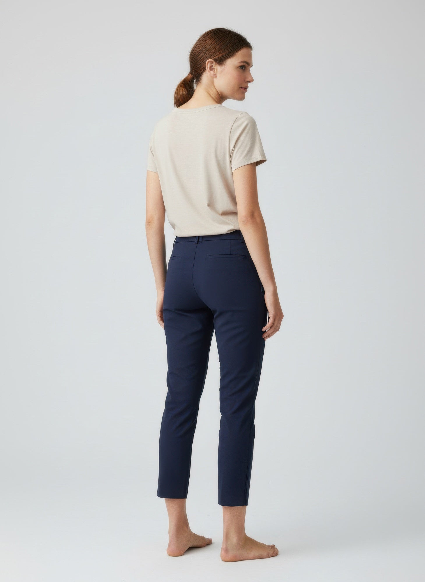 Zac & Rachel Solid Ankle Pants - Tigbul's Variety Fashion Shop