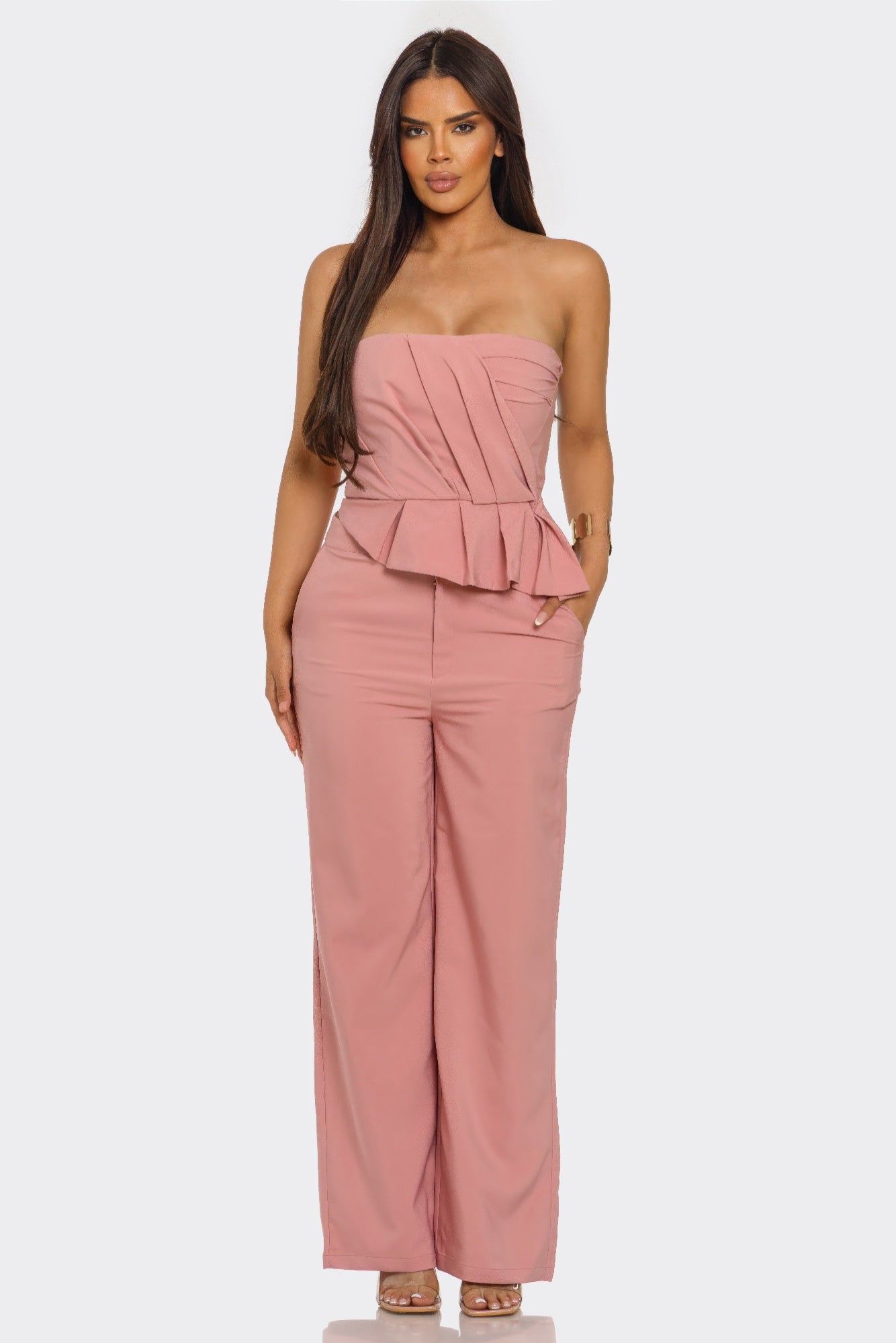Sculpted Grace Two-piece Set - Tigbul's Variety Fashion Shop