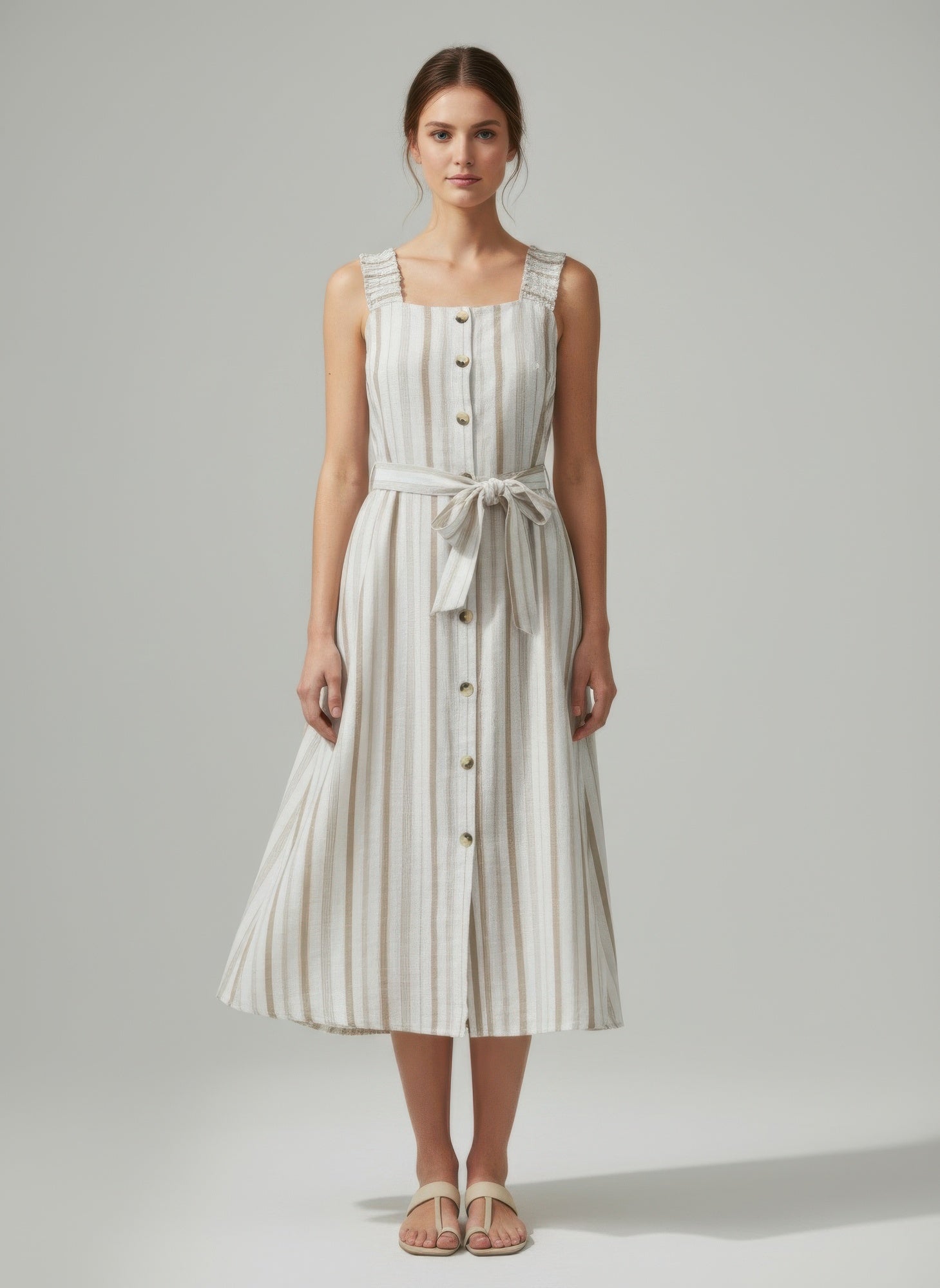 Mlle Gabrielle Striped Dress - Tigbul's Variety Fashion Shop