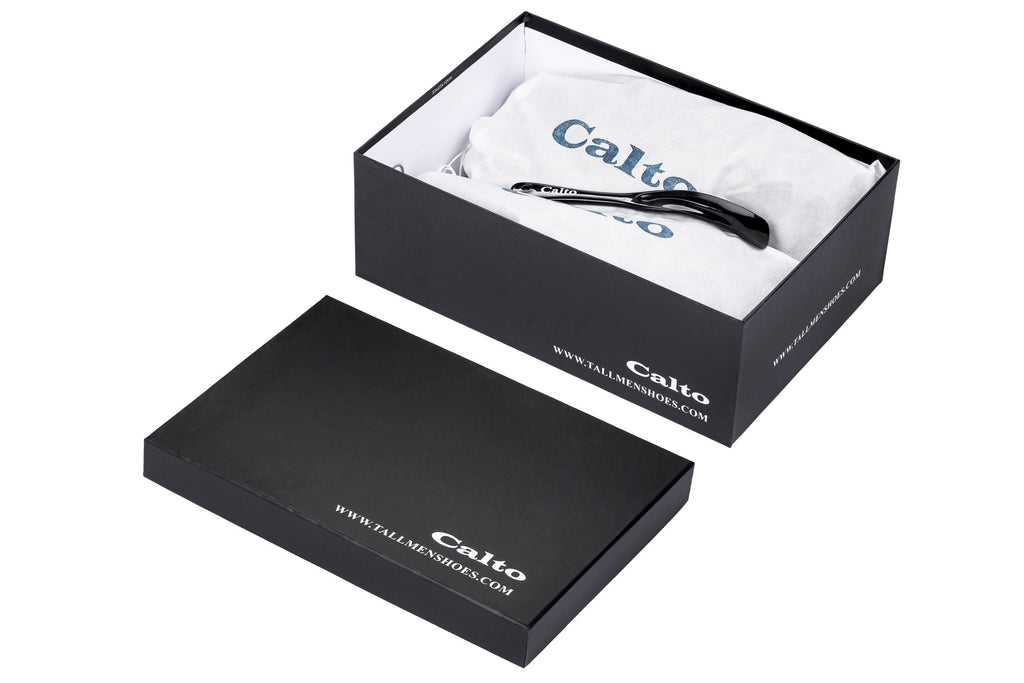 Men's CALTO - X2640 - 2.8 Inches Taller (Pewter/Light Grey Sole) - Lace Up Casual Walker - Lightweight - Tigbuls