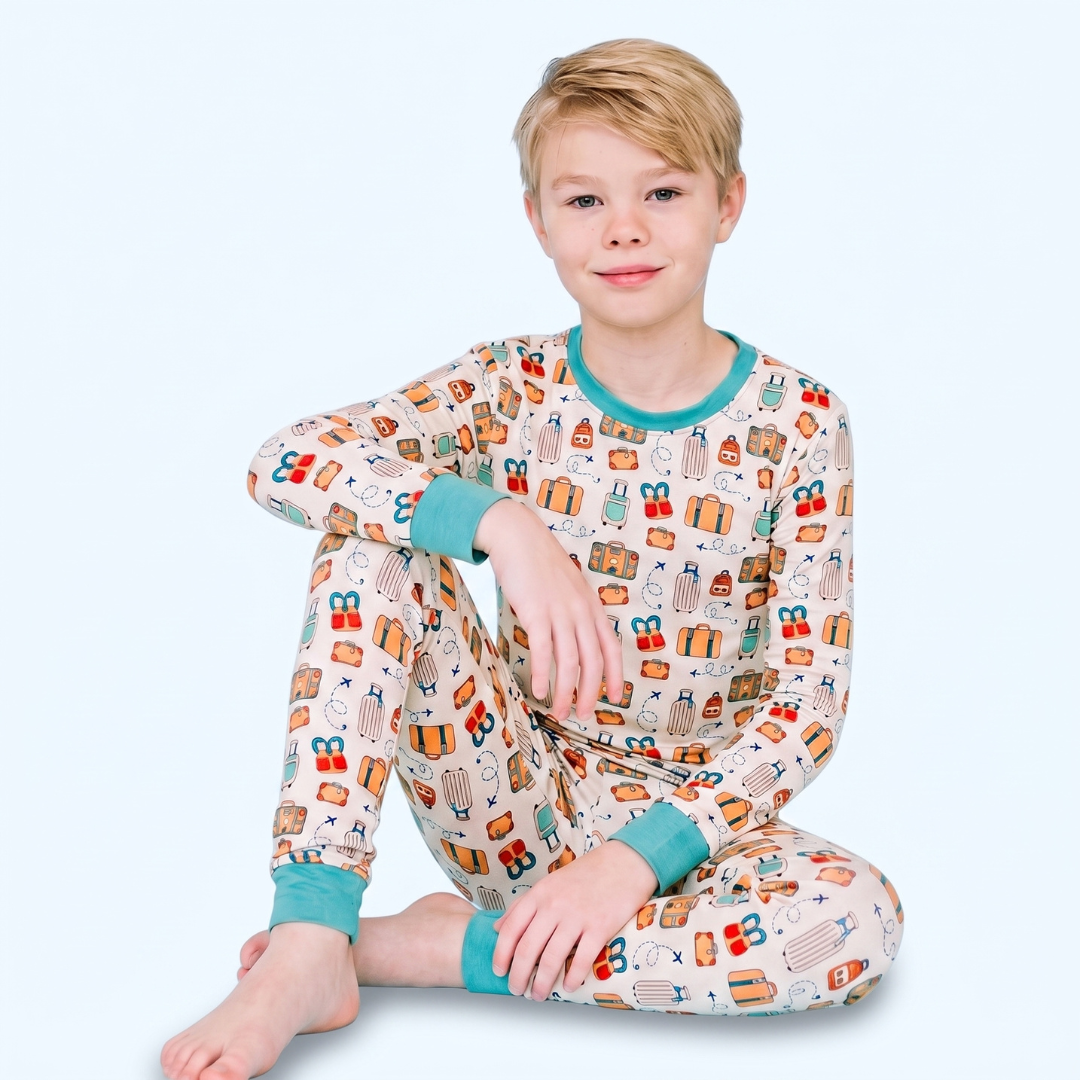 Carry-On Cubs Pajamas - Tigbul's Variety Fashion Shop