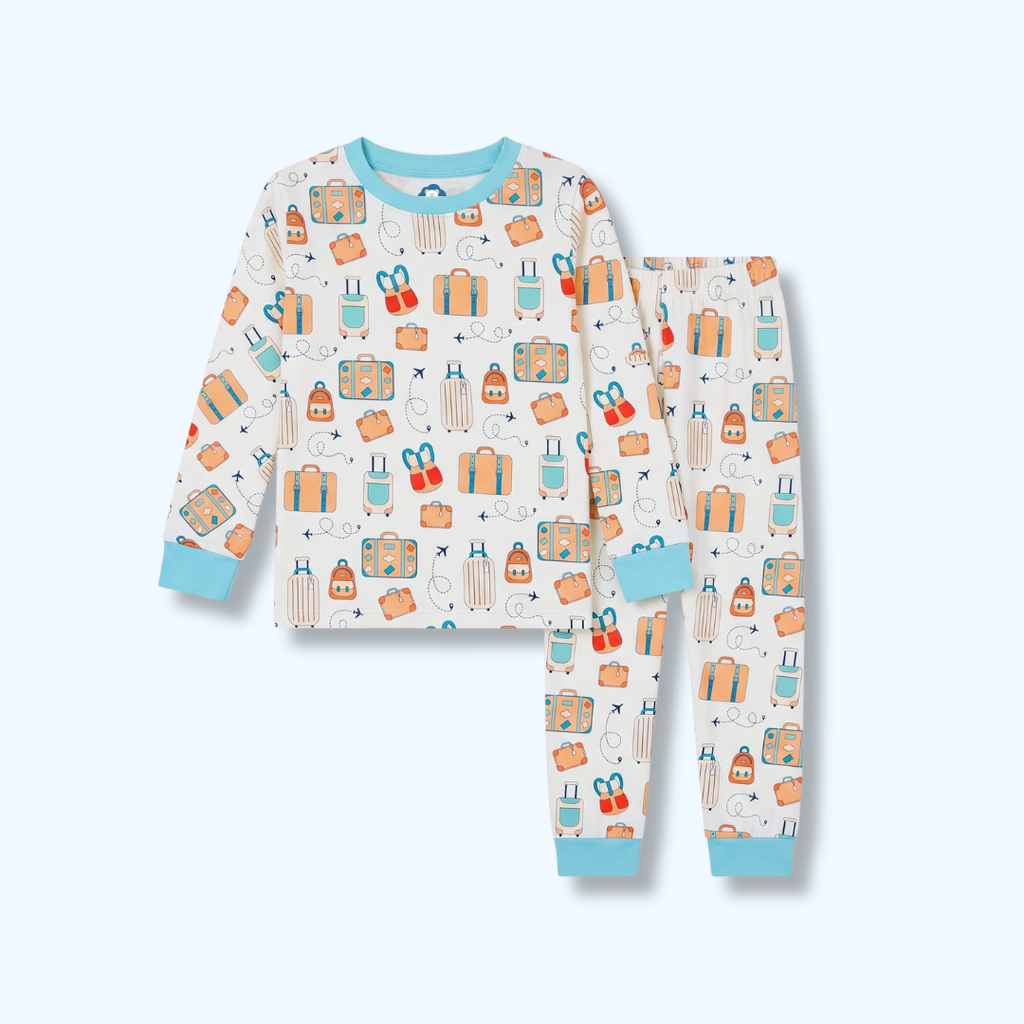 Carry-On Cubs Pajamas - Tigbul's Variety Fashion Shop