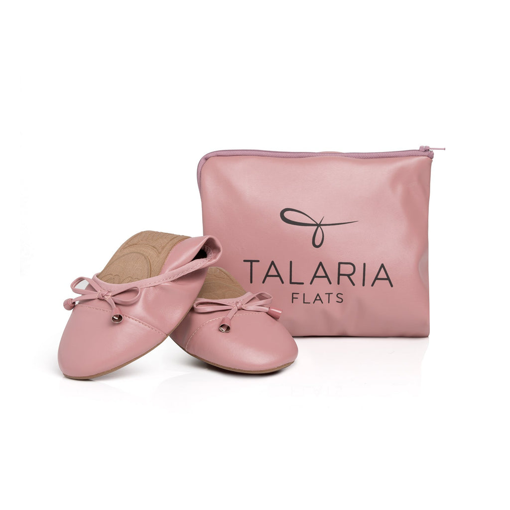 Premium Dusty Rose Flats - Tigbul's Variety Fashion Shop