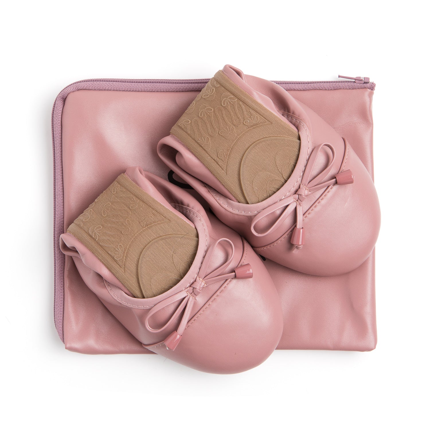 Premium Dusty Rose Flats - Tigbul's Variety Fashion Shop