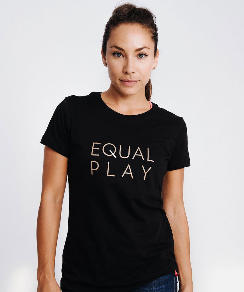 Equal Play Women's Soccer T Shirt - Tigbul's Variety Fashion Shop