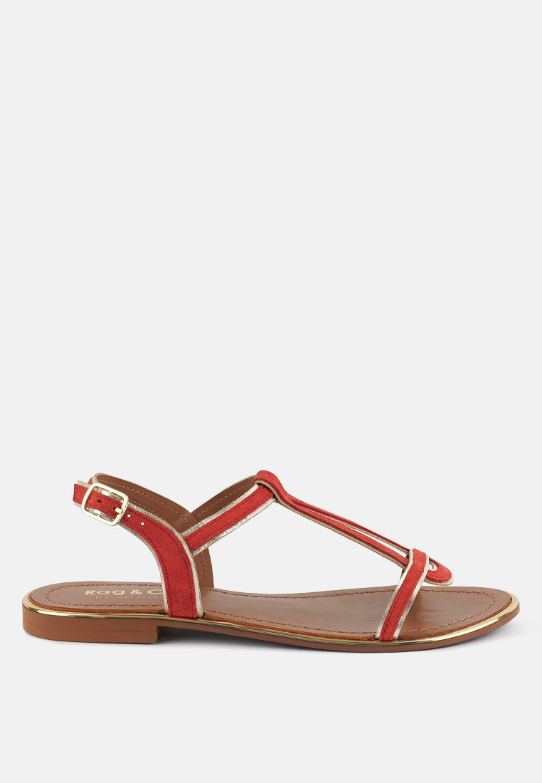Feodora Flat Slip On Sandals - Tigbul's Variety Fashion Shop