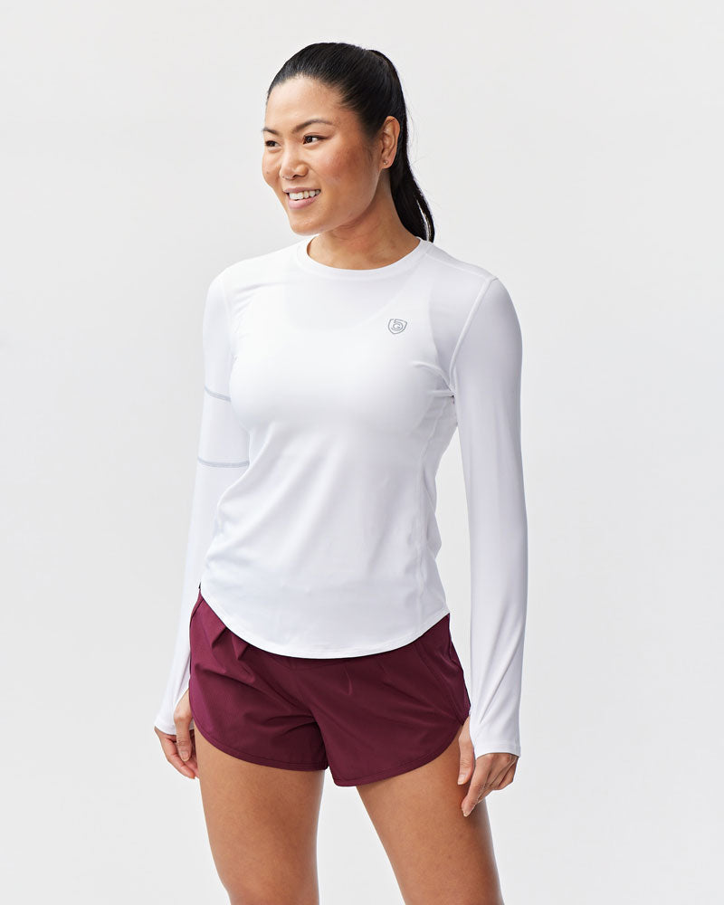Foudy Women's Longsleeve Workout Top - Tigbul's Variety Fashion Shop