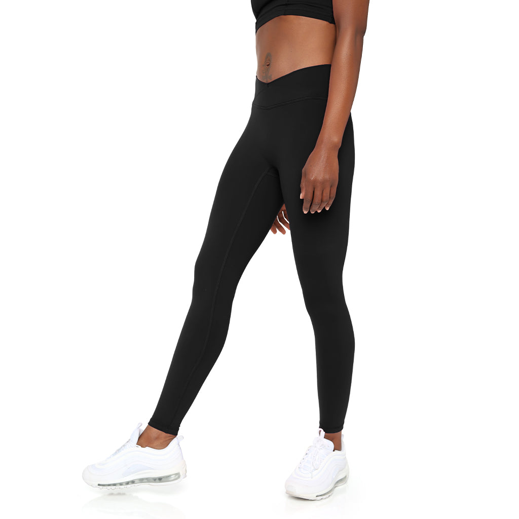 SmoothFit Crossover Leggings - Tigbul's Variety Fashion Shop