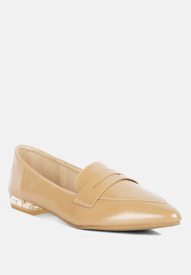 Peretti Flat Formal Loafers - Tigbul's Variety Fashion Shop