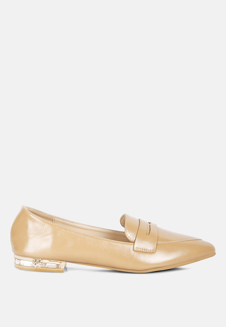 Peretti Flat Formal Loafers - Tigbul's Variety Fashion Shop