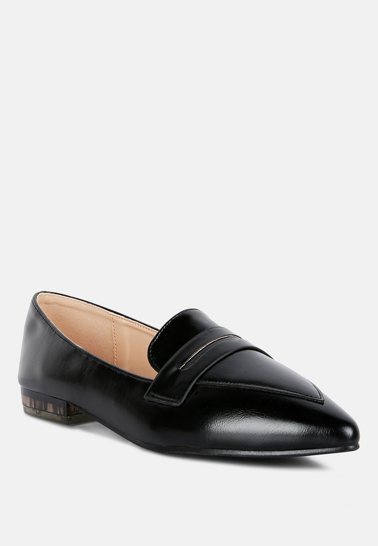 Peretti Flat Formal Loafers - Tigbul's Variety Fashion Shop