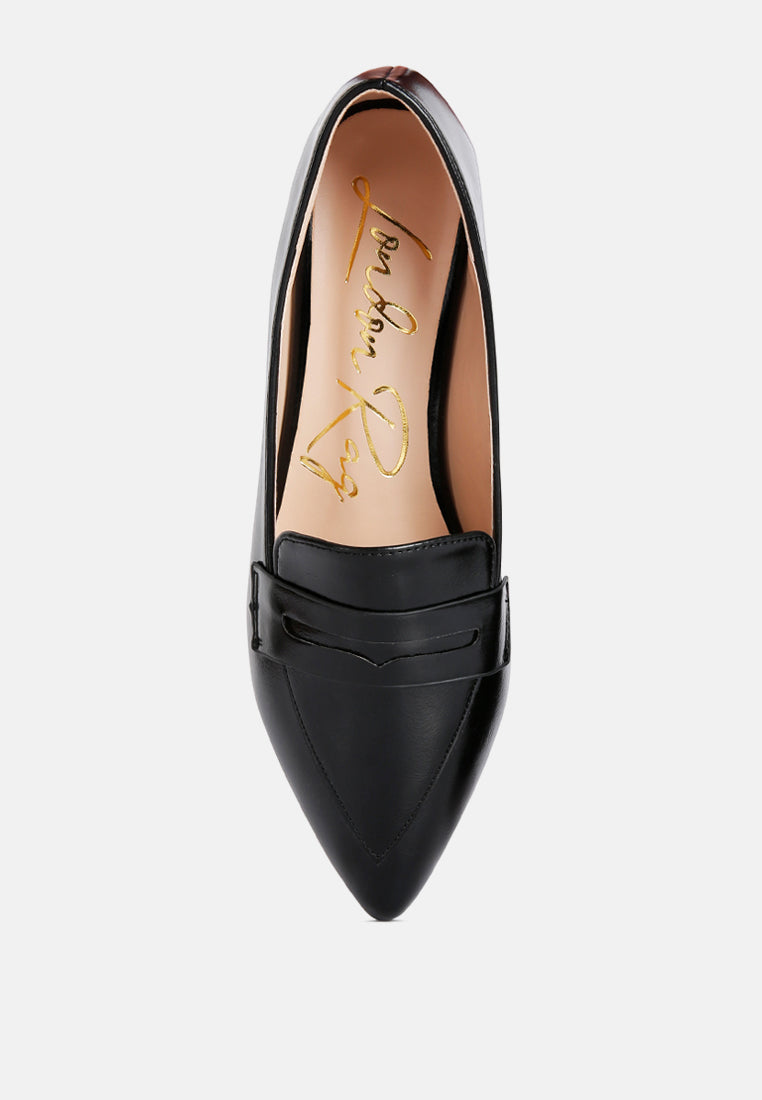 Peretti Flat Formal Loafers - Tigbul's Variety Fashion Shop