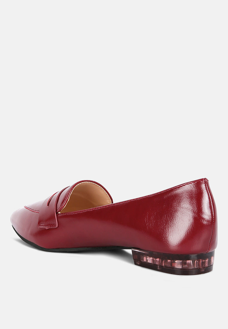 Peretti Flat Formal Loafers - Tigbul's Variety Fashion Shop