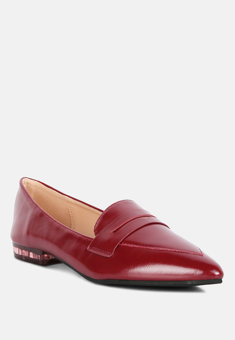 Peretti Flat Formal Loafers - Tigbul's Variety Fashion Shop