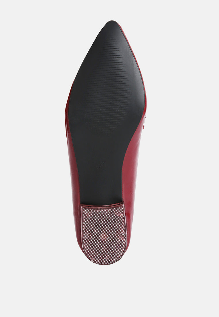 Peretti Flat Formal Loafers - Tigbul's Variety Fashion Shop