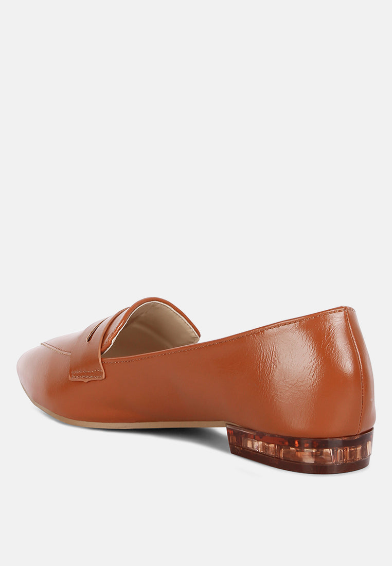Peretti Flat Formal Loafers - Tigbul's Variety Fashion Shop
