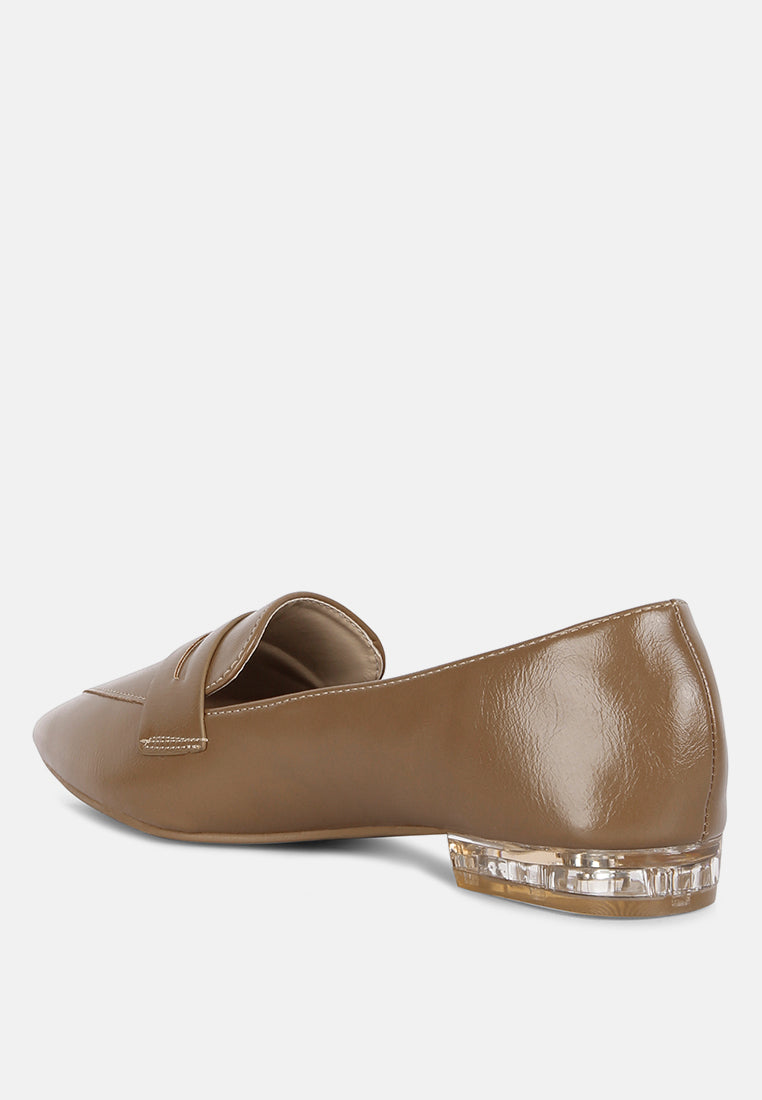 Peretti Flat Formal Loafers - Tigbul's Variety Fashion Shop