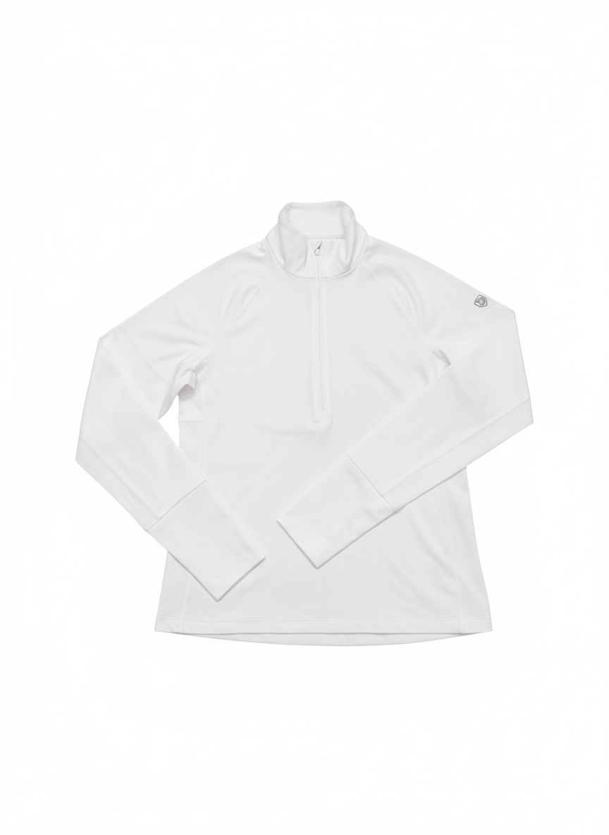 Foudy Mid-Weight Long Sleeve ½ Zip Top - Tigbul's Variety Fashion Shop