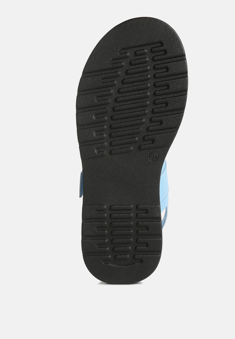 Gladen Pin Buckle Platform Sandals - Tigbul's Variety Fashion Shop