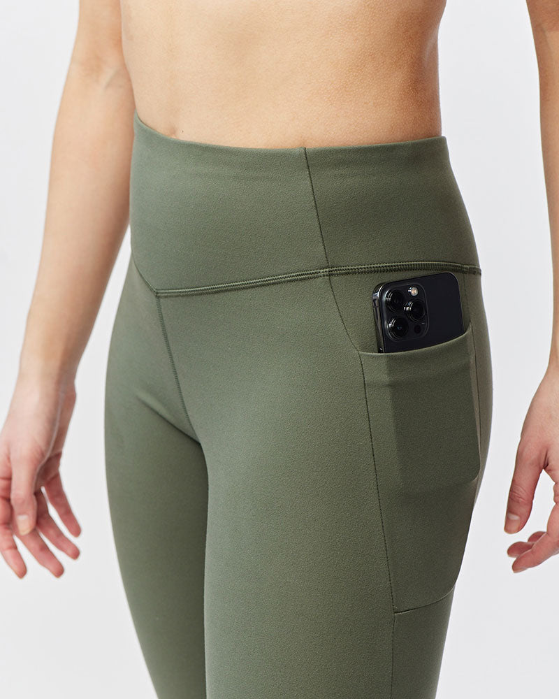 Go Again Women's Cropped Leggings Length 21" - Tigbul's Variety Fashion Shop