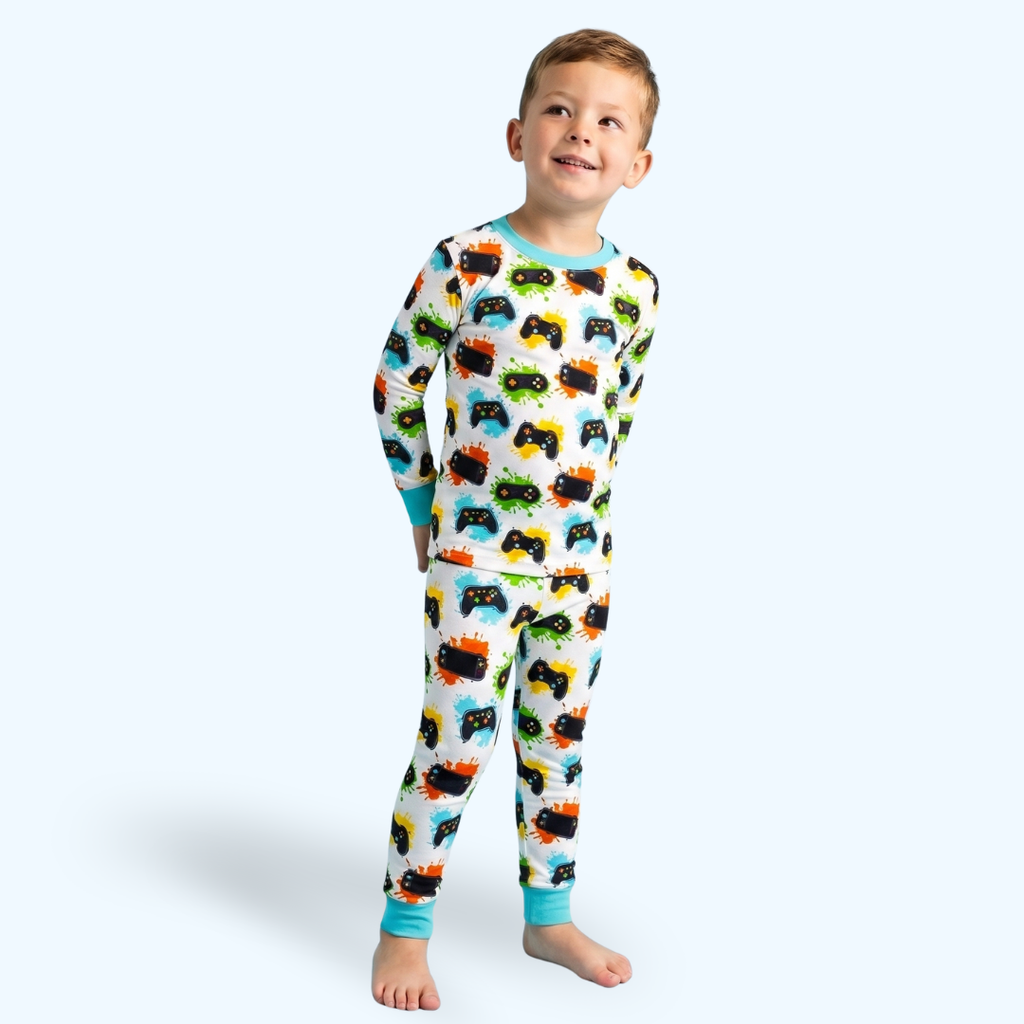 Gamers Galaxy Pajamas - Tigbul's Variety Fashion Shop