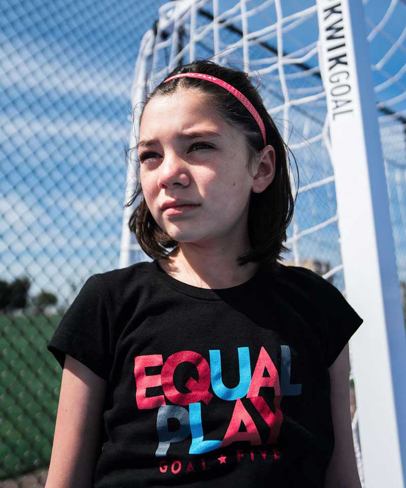 Equal Play Girls' Black T Shirt - Tigbul's Variety Fashion Shop