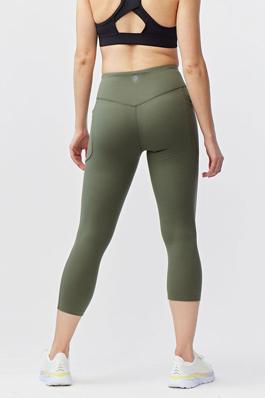 Go Again Women's Cropped Leggings Length 21" - Tigbul's Variety Fashion Shop