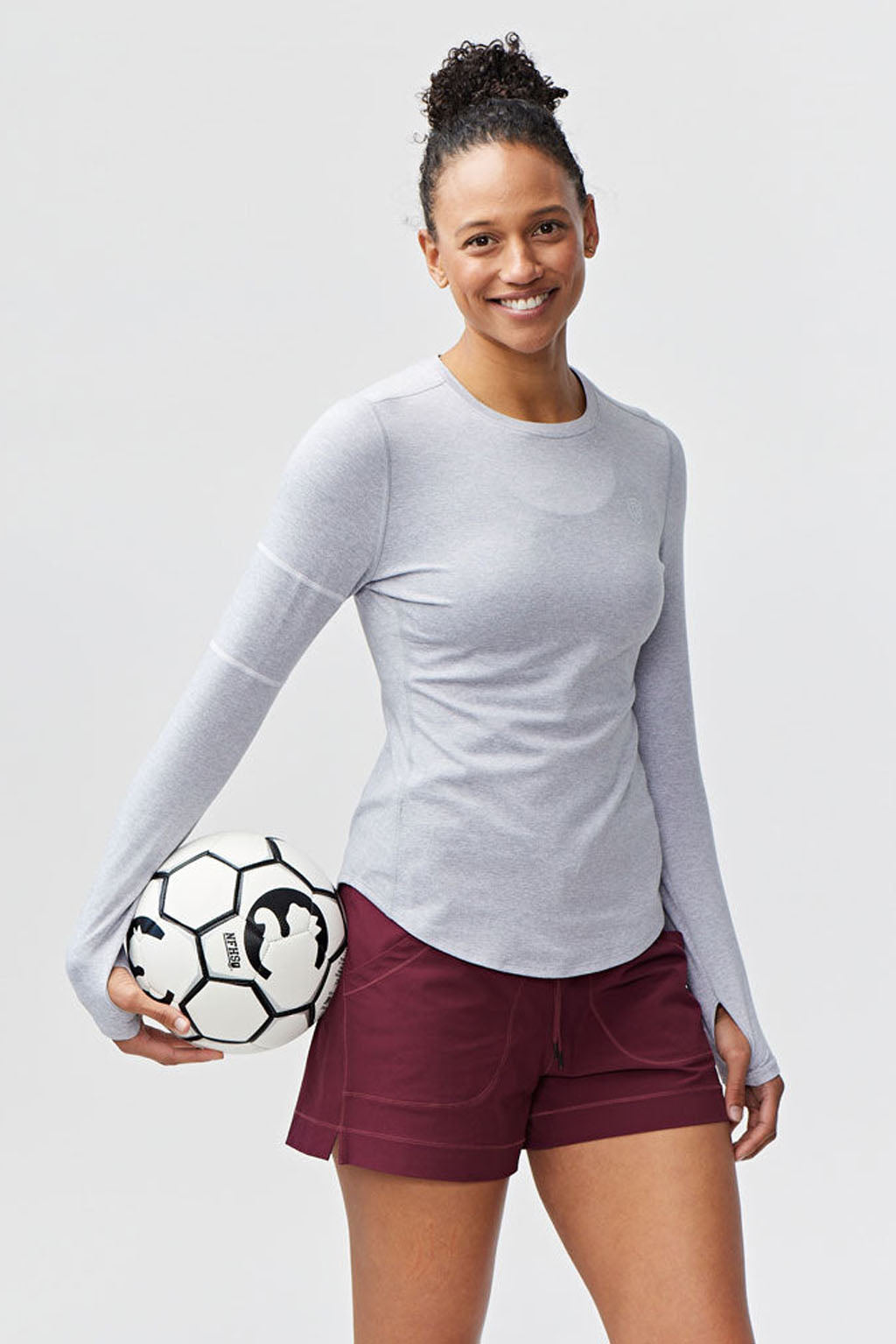 Foudy Women's Longsleeve Workout Top - Tigbul's Variety Fashion Shop