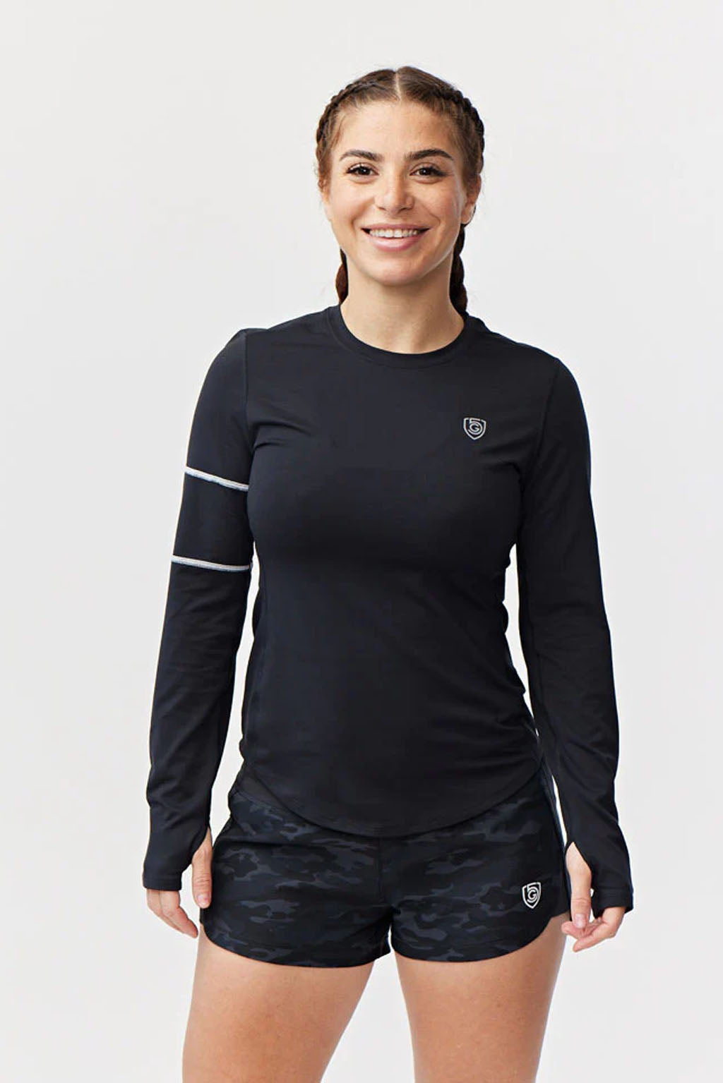 Foudy Women's Longsleeve Workout Top - Tigbul's Variety Fashion Shop