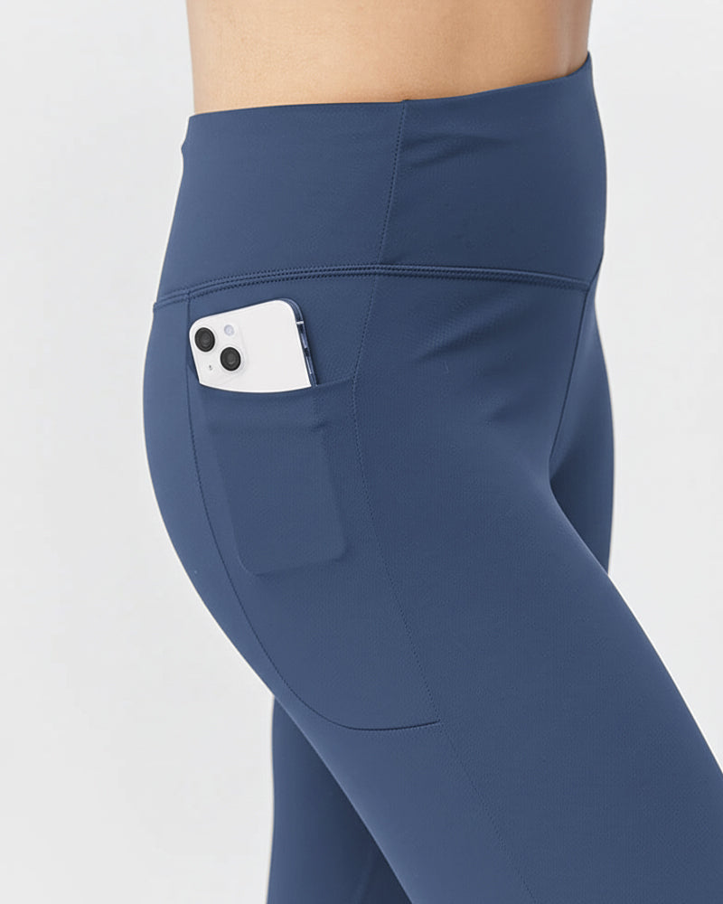 Go Again Women's Cropped Leggings Length 21" - Tigbul's Variety Fashion Shop