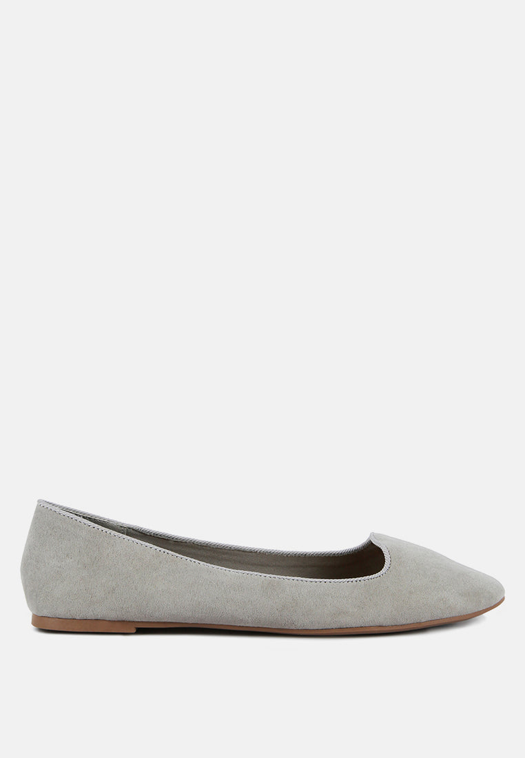 Eyeore Microfiber Casual Ballerinas - Tigbul's Variety Fashion Shop