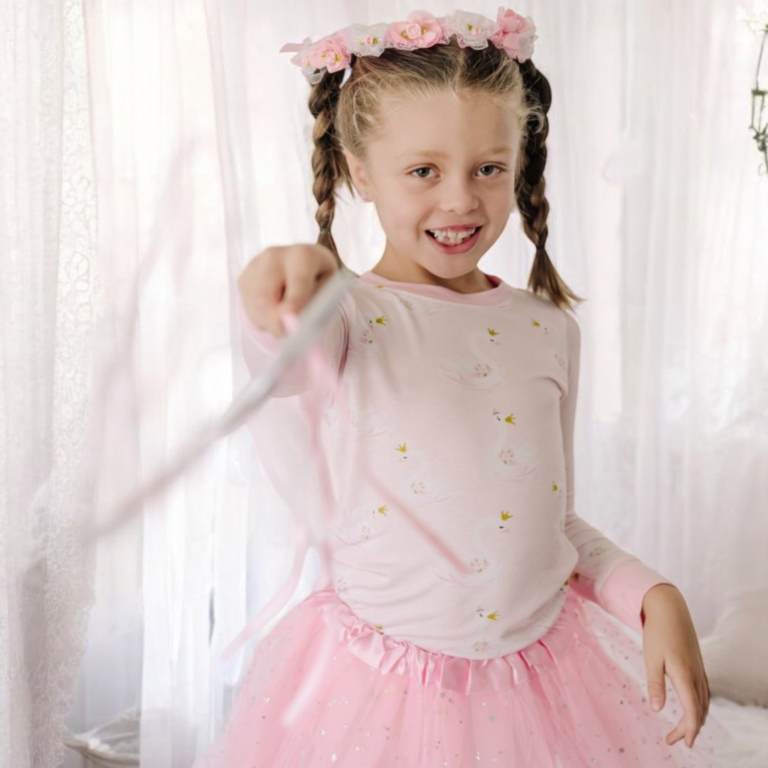 Swan Slumber Pajamas - Tigbul's Variety Fashion Shop
