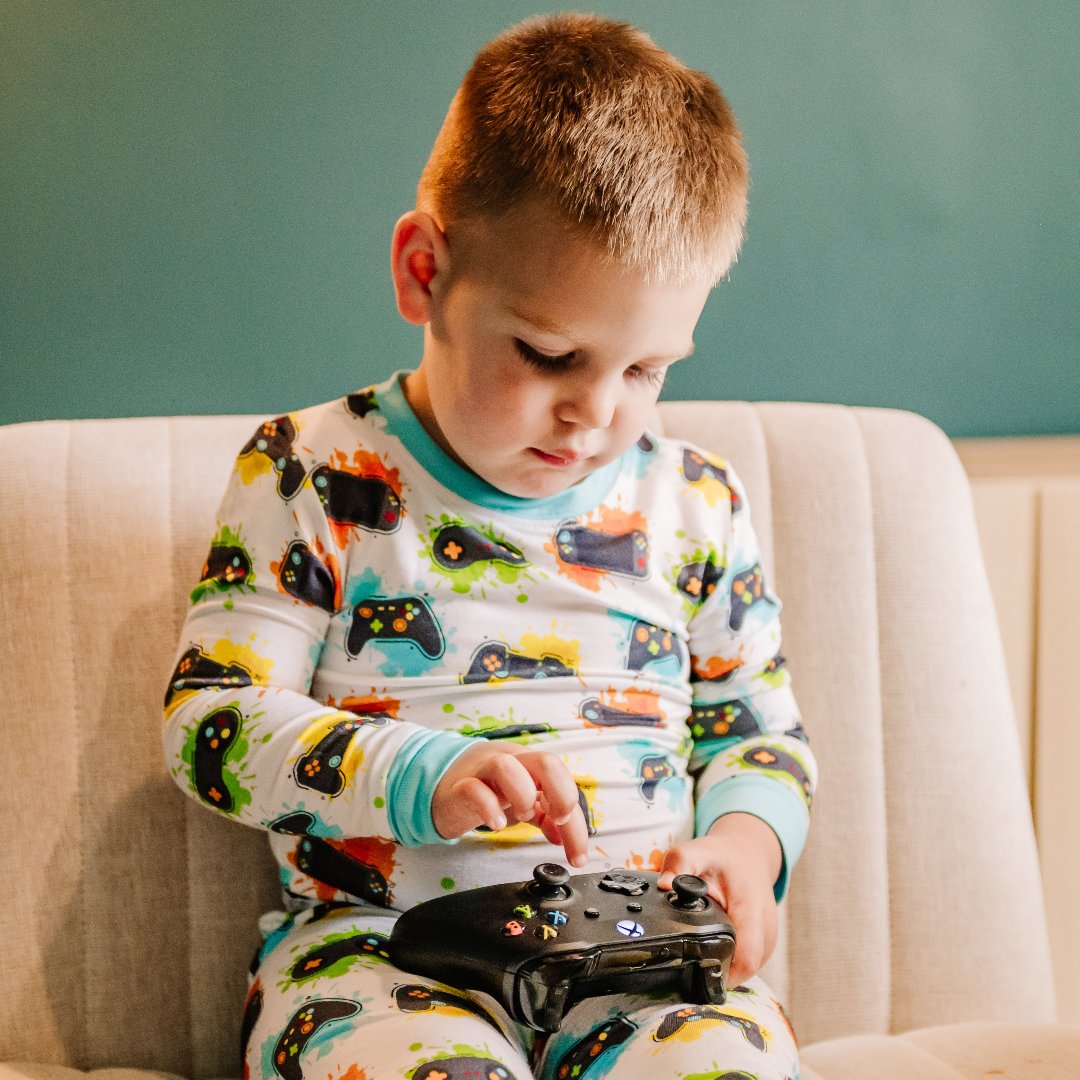 Gamers Galaxy Pajamas - Tigbul's Variety Fashion Shop