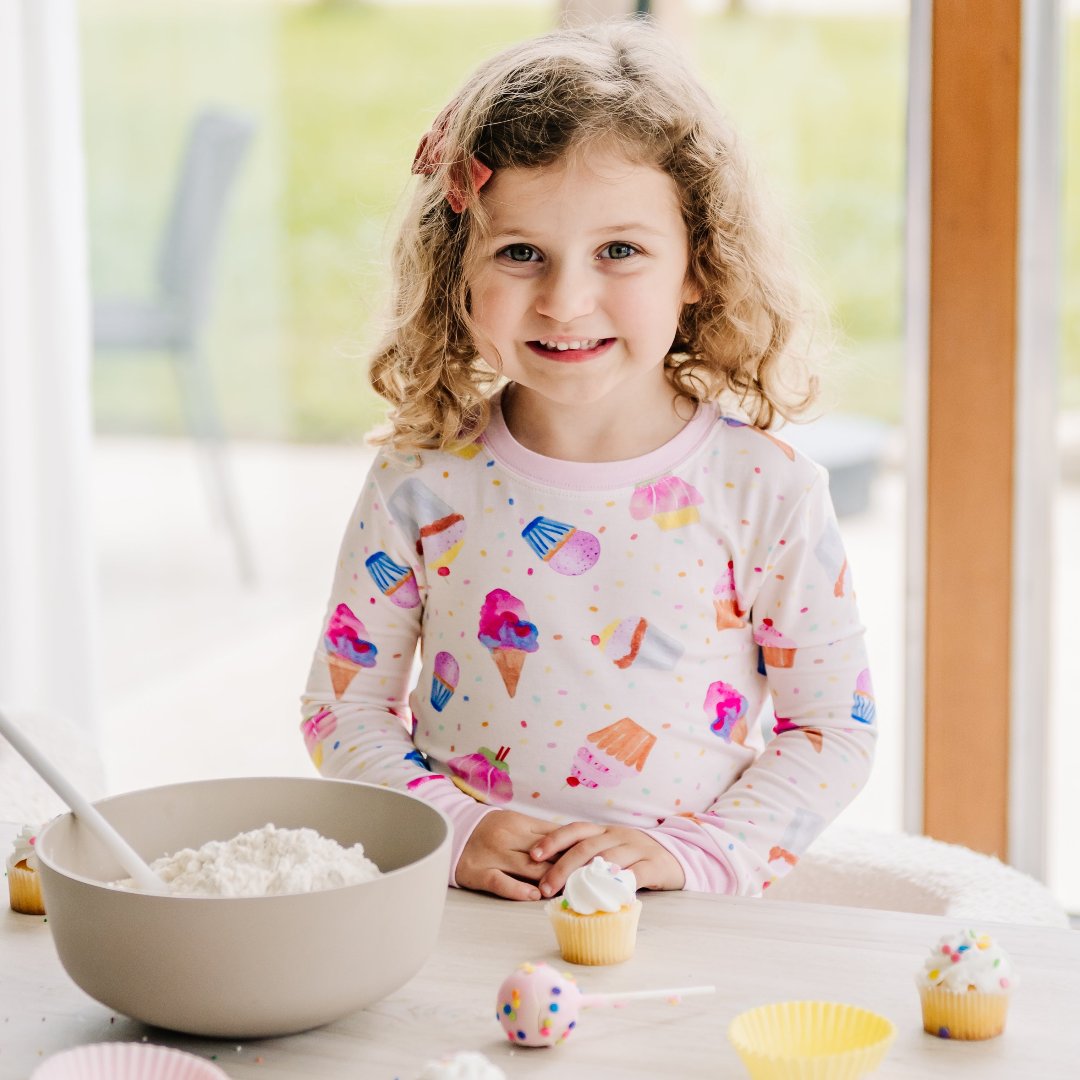 Cupcake Confetti Pajamas - Tigbul's Variety Fashion Shop