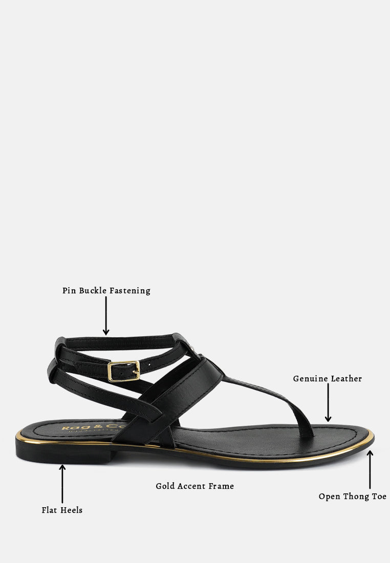 Irene Flat Thong Sandals - Tigbul's Variety Fashion Shop
