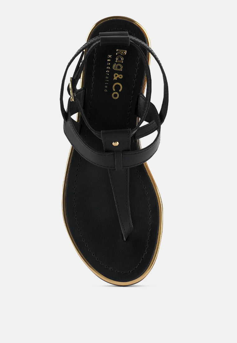 Irene Flat Thong Sandals - Tigbul's Variety Fashion Shop