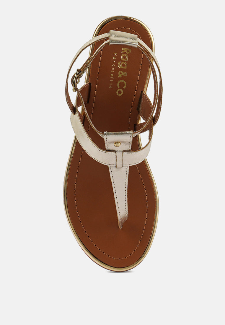 Irene Flat Thong Sandals - Tigbul's Variety Fashion Shop