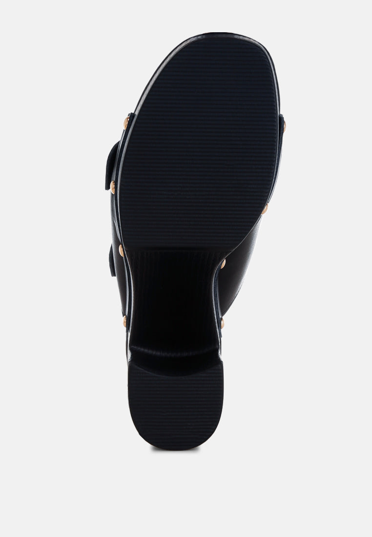 Kenna Dual Buckle Strap Sandals - Tigbul's Variety Fashion Shop