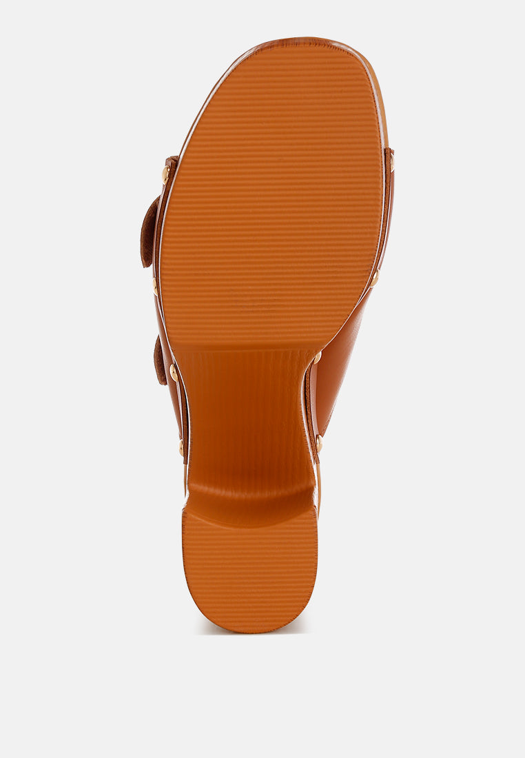 Kenna Dual Buckle Strap Sandals - Tigbul's Variety Fashion Shop
