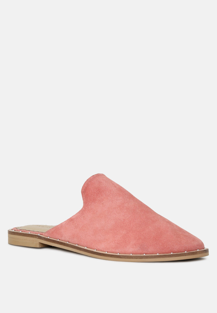 Lia Handcrafted Canvas Mules - Tigbul's Variety Fashion Shop